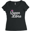 queen libra Women's Triblend Scoop T-shirt