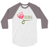 floral 3/4 Sleeve Shirt