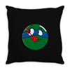who watches the pizza Throw Pillow