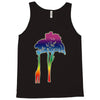 giraffe reaching up with its long neck to eat leaves off branches from Tank Top