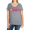 drunk'n donuts Ladies Curvy T-Shirt