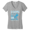 fishing isn't for everyone Women's V-Neck T-Shirt