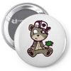 crew five hustla Pin-back button