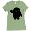 adipose dr who Ladies Fitted T-Shirt
