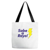 sabe a rayo Tote Bags