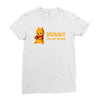 hunny on my mind Ladies Fitted T-Shirt