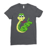 snake anime Ladies Fitted T-Shirt