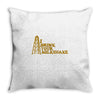 i drink your milkshake Throw Pillow