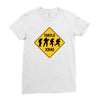 turtle xing Ladies Fitted T-Shirt