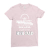 i get awesome husband Ladies Fitted T-Shirt