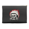 skull biker Accessory Pouches