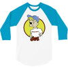 bazooka joe 2, ideal gift or birthday present. 3/4 Sleeve Shirt