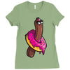 stickers Ladies Fitted T-Shirt