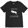 j'peux pas j'ai &eacute;quitation blc V-Neck Tee