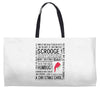 scrooge Weekender Totes