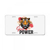 Girl Power License Plate
