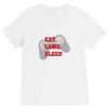 Eat Game Sleep V-Neck Tee