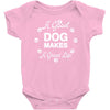 a good dog makes a great life Baby Bodysuit