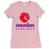stylish retro hawaiian airlines Ladies Fitted T-Shirt
