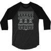 white christmas 3/4 Sleeve Shirt