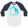 t rex diet 3/4 Sleeve Shirt