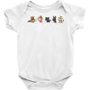 psycho animals Baby Onesie
