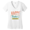 happy father's day Women's V-Neck T-Shirt