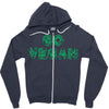 go vegan 4 Zipper Hoodie