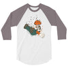 the falling italian 3/4 Sleeve Shirt