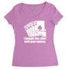 bought this shirt with your money poker Women's Triblend Scoop T-shirt