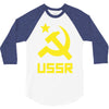 ussr cccp russia che revolution new 3/4 Sleeve Shirt
