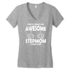Awesome Stepmom Looks Like Women's V-Neck T-Shirt
