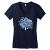 urealms   the tax Women's V-Neck T-Shirt