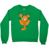 garfield scratching, ideal gift or birthday present funny Crewneck Sweatshirt
