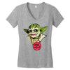 serious why so Women's V-Neck T-Shirt