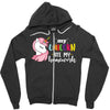 My Unicorn Ate My Homework Zipper Hoodie