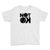 not ok baseball Youth Tee