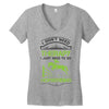 I Don't Need Therapy Just to Do Horseriding Women's V-Neck T-Shirt