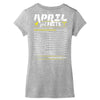 April Girl Facts Aries Women's V-Neck T-Shirt