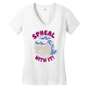 spheal with it! Women's V-Neck T-Shirt