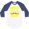 strongest dad 3/4 Sleeve Shirt