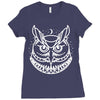owl Ladies Fitted T-Shirt
