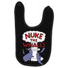 nuke the whales funny Baby Bibs