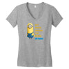 despicable me awesome perfect minio Women's V-Neck T-Shirt