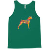 boxer flower Tank Top