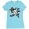 masked chaos Ladies Fitted T-Shirt