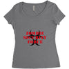 Zombie Security Force Women's Triblend Scoop T-shirt