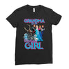 grandma of the birthday girl Ladies Fitted T-Shirt