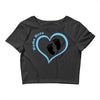 Baby Boy with Heart Any Name Customized Crop Top