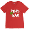 olive this bar V-Neck Tee